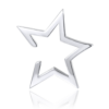 MINET Stříbrná záušnice EAR CUFF STAR